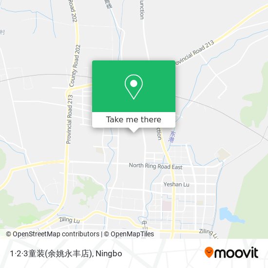 1·2·3童装(余姚永丰店) map