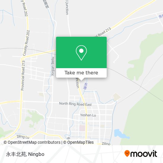 永丰北苑 map