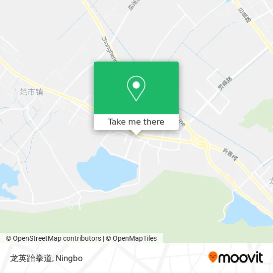 龙英跆拳道 map