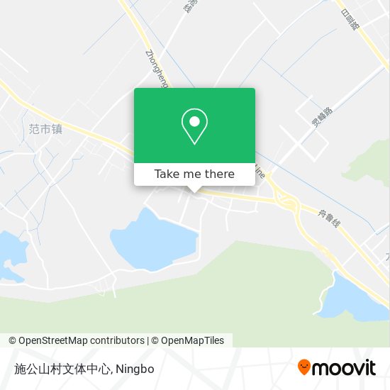 施公山村文体中心 map