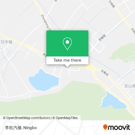 李杭汽修 map