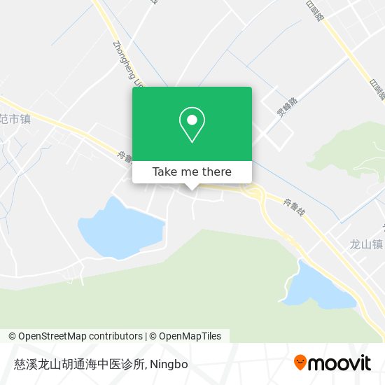 慈溪龙山胡通海中医诊所 map