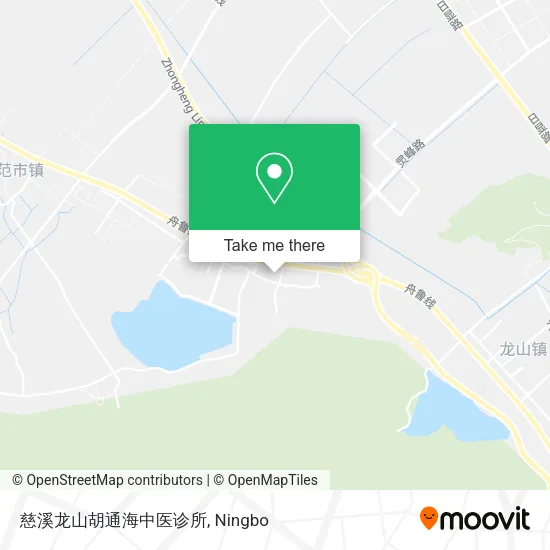 慈溪龙山胡通海中医诊所 map