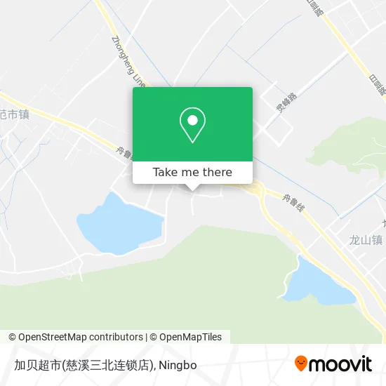 加贝超市(慈溪三北连锁店) map