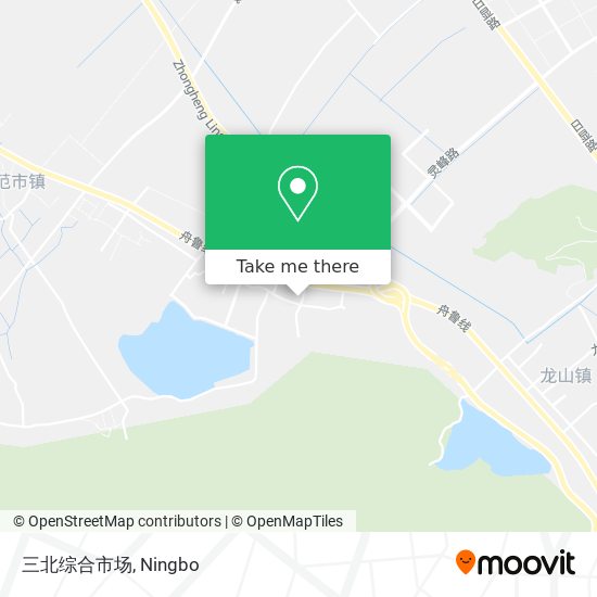 三北综合市场 map
