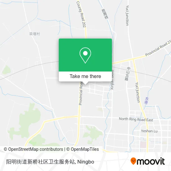 阳明街道新桥社区卫生服务站 map