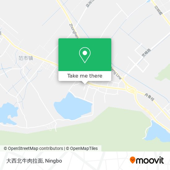 大西北牛肉拉面 map