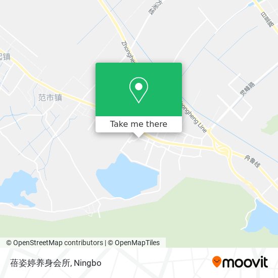蓓姿婷养身会所 map