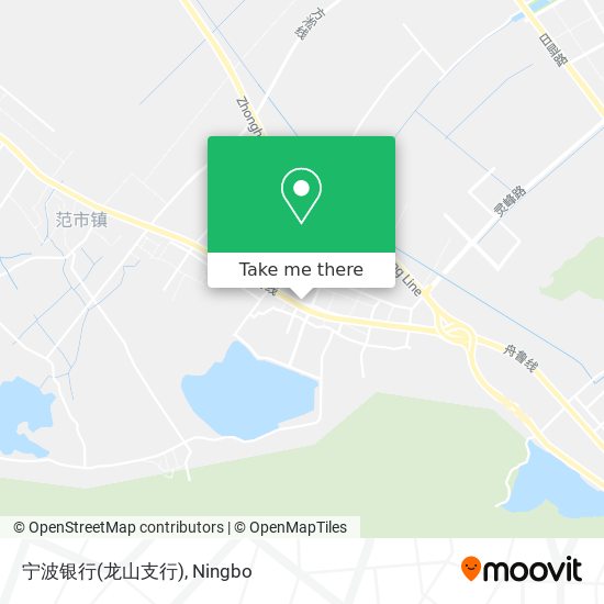 宁波银行(龙山支行) map