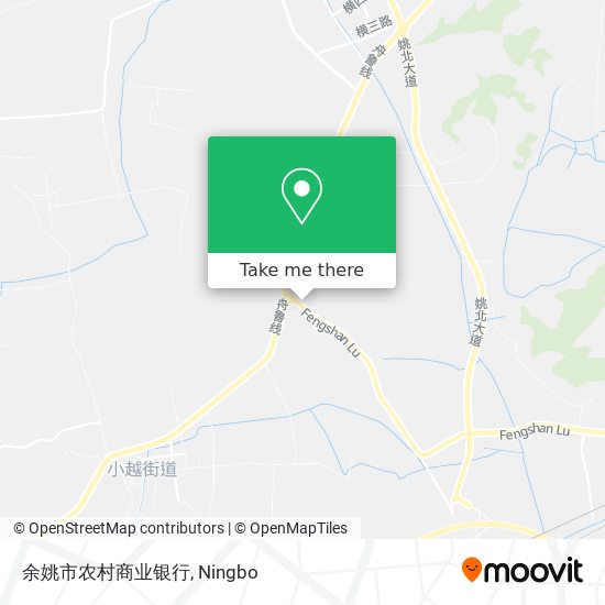 余姚市农村商业银行 map