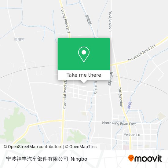 宁波神丰汽车部件有限公司 map