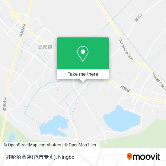 娃哈哈童装(范市专卖) map