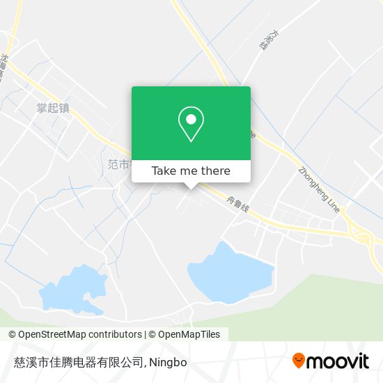 慈溪市佳腾电器有限公司 map