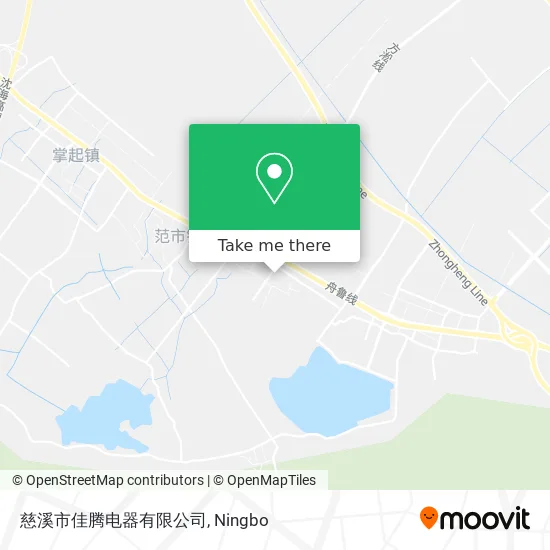 慈溪市佳腾电器有限公司 map