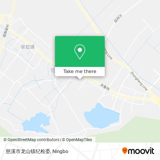 慈溪市龙山镇纪检委 map