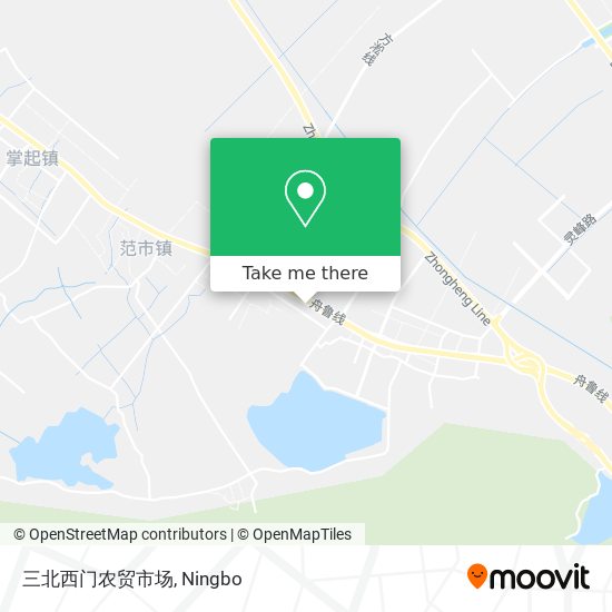 三北西门农贸市场 map