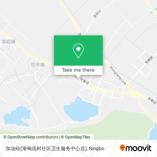 加油站(海甸戎村社区卫生服务中心北) map