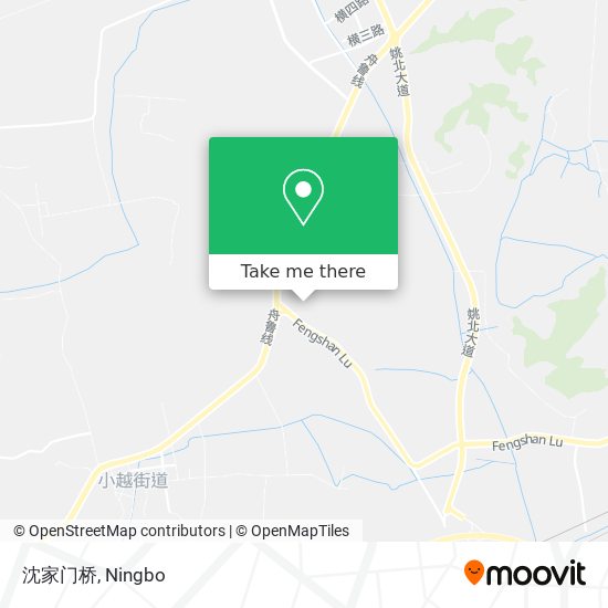 沈家门桥 map