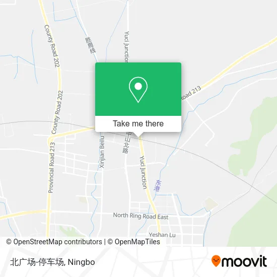 北广场-停车场 map