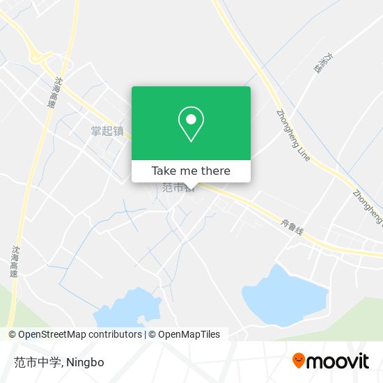 范市中学 map
