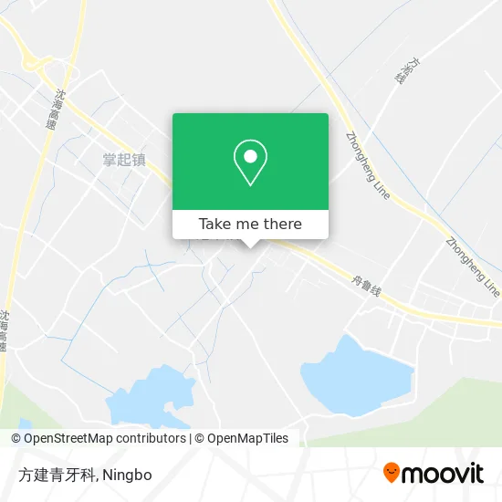 方建青牙科 map