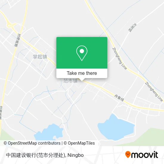 中国建设银行(范市分理处) map