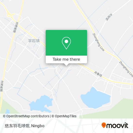 慈东羽毛球馆 map