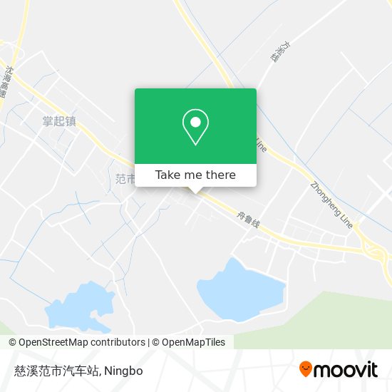 慈溪范市汽车站 map