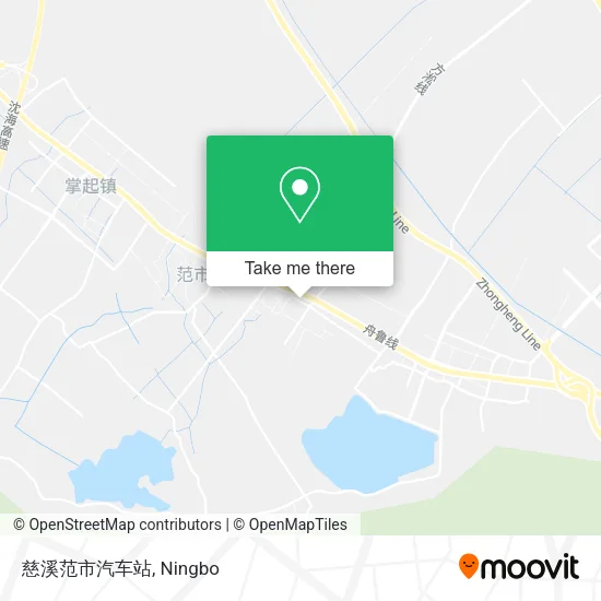 慈溪范市汽车站 map