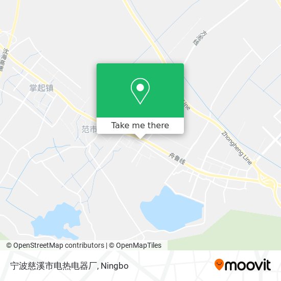 宁波慈溪市电热电器厂 map