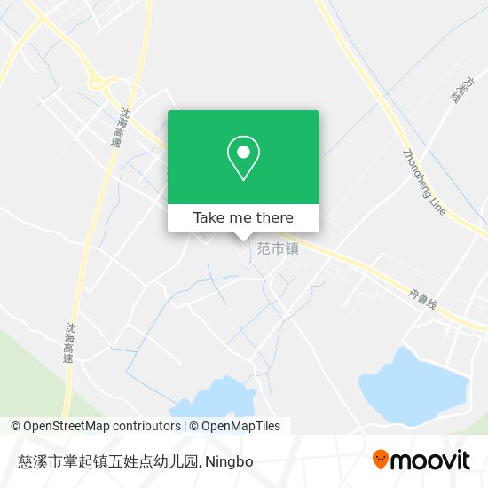 慈溪市掌起镇五姓点幼儿园 map