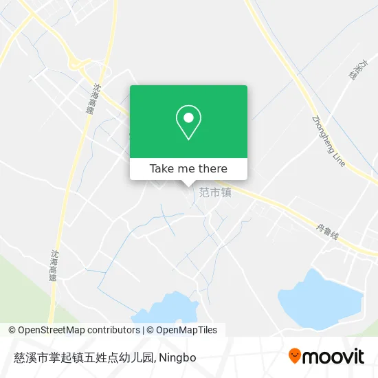 慈溪市掌起镇五姓点幼儿园 map