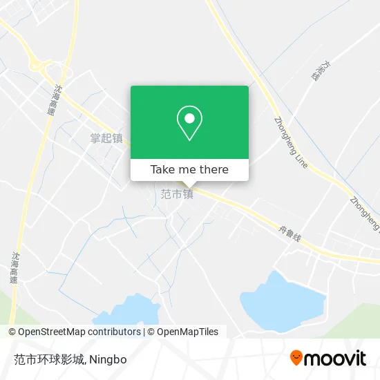 范市环球影城 map