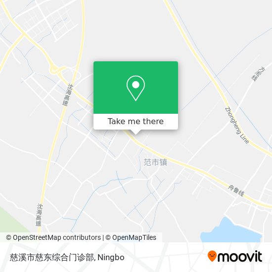 慈溪市慈东综合门诊部 map