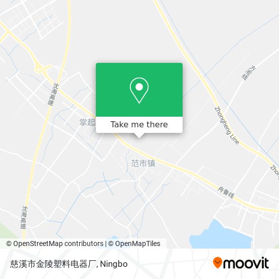 慈溪市金陵塑料电器厂 map