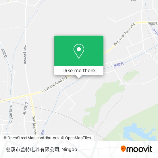 慈溪市盖特电器有限公司 map
