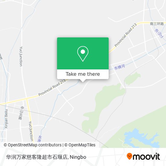 华润万家慈客隆超市石堰店 map