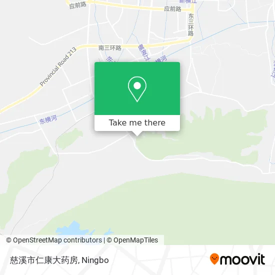 慈溪市仁康大药房 map