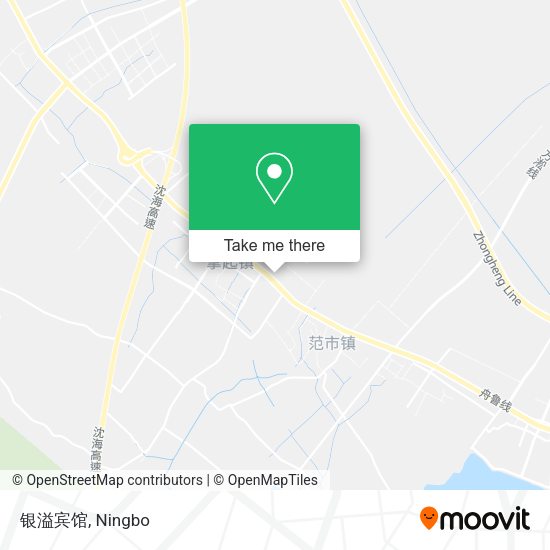 银溢宾馆 map