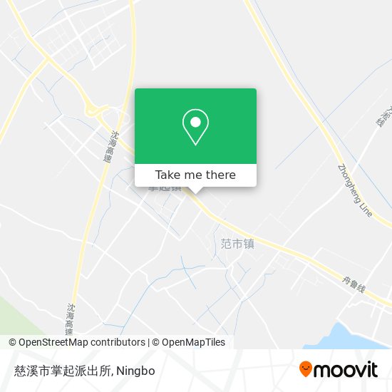 慈溪市掌起派出所 map