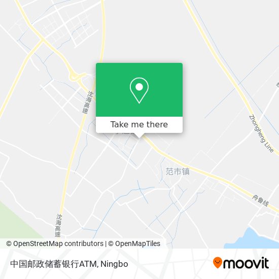 中国邮政储蓄银行ATM map