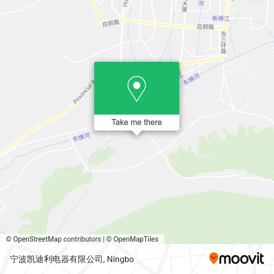 宁波凯迪利电器有限公司 map