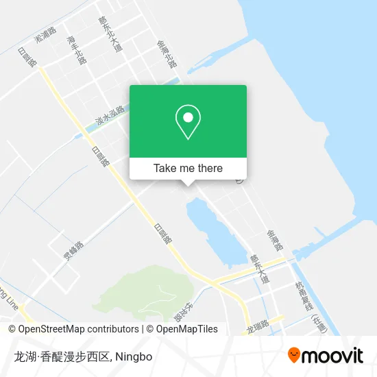 龙湖·香醍漫步西区 map