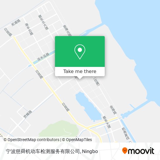 宁波慈舜机动车检测服务有限公司 map