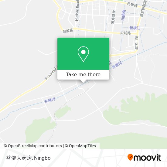 益健大药房 map