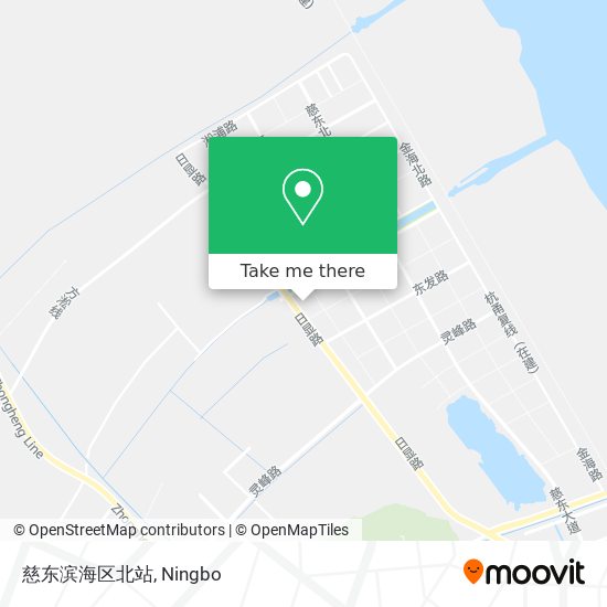 慈东滨海区北站 map