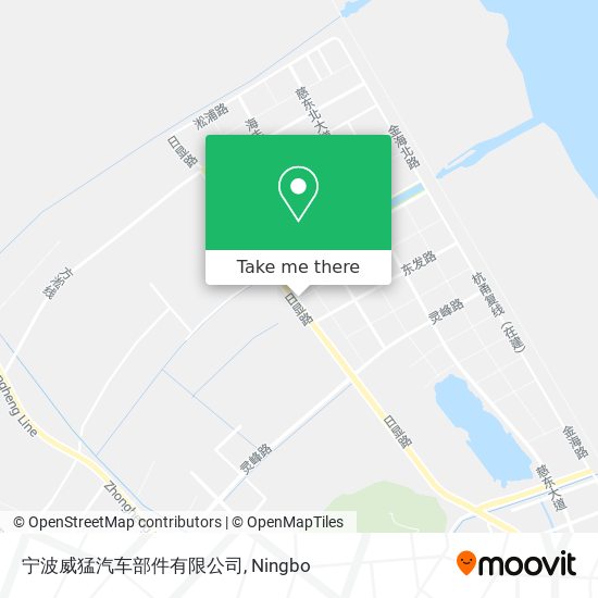 宁波威猛汽车部件有限公司 map