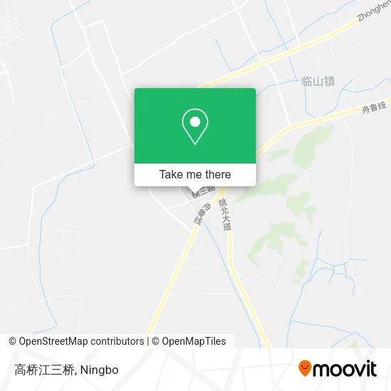高桥江三桥 map