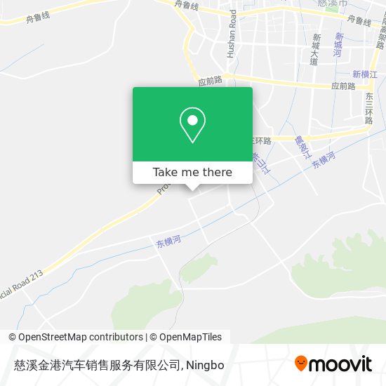 慈溪金港汽车销售服务有限公司 map