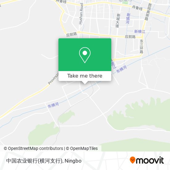 中国农业银行(横河支行) map